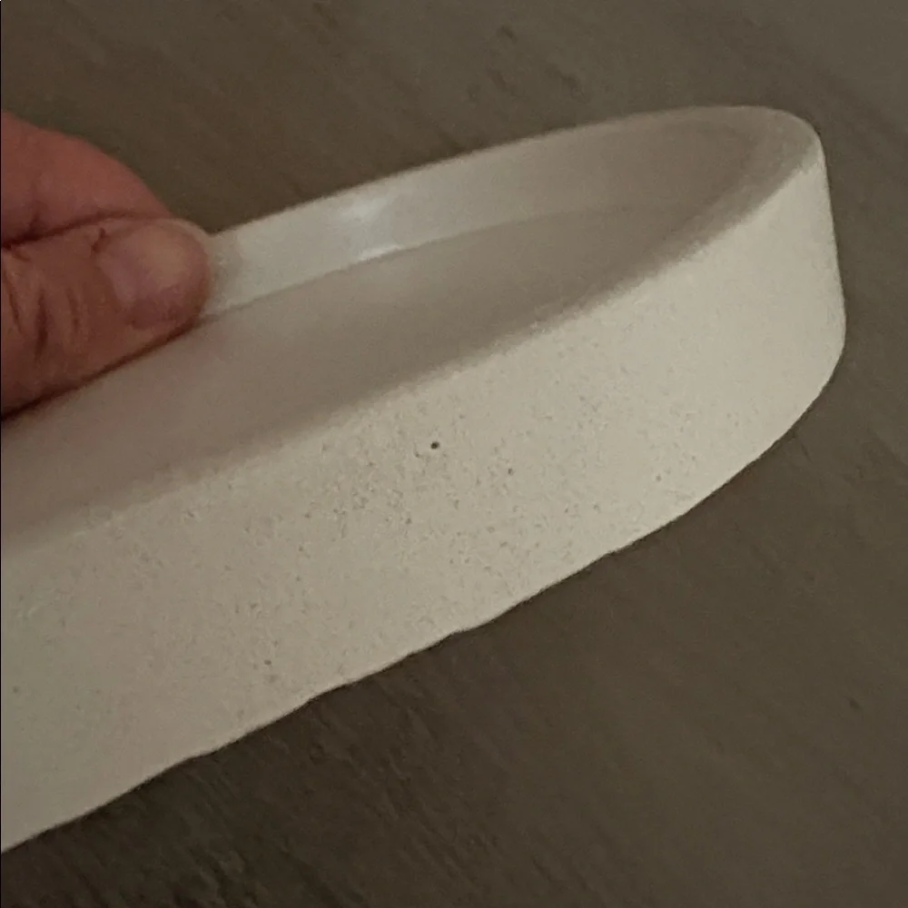 Merry White Tray/ soap dish